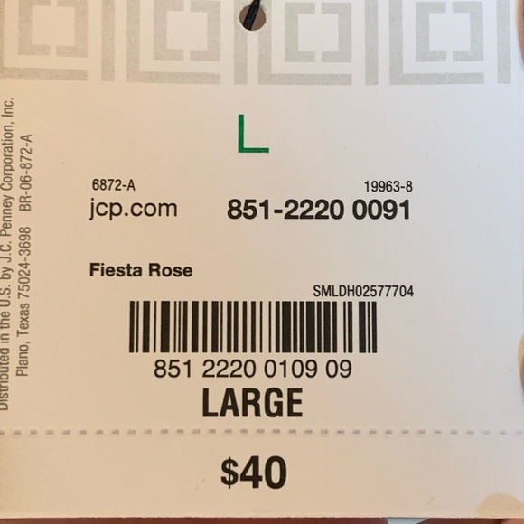 New Liz Claiborne Red Long Sleeve Sweater - Picture 4 of 6